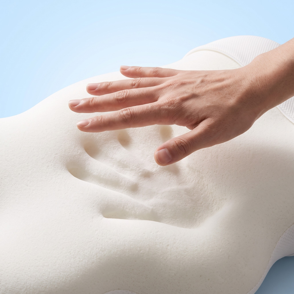 Smart ErgoCloud™ Pillow – The Ultimate Cervical Spine Support & Deep Sleep Fix